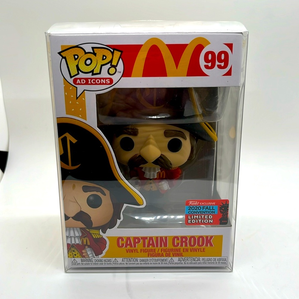 Funko Pop Ad Icon Captain Crook McDonald’s Figure
